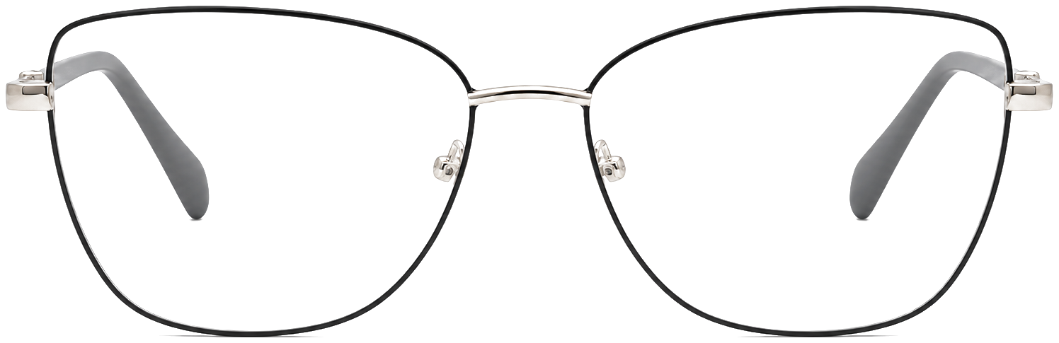 Armazón cat-eye de metal